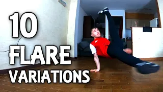 10 FLARE VARIATIONS