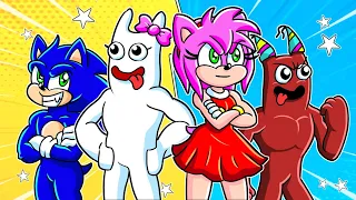 Sonic/BanBan Hero COMES to Rescue | Sonic the Hedgehog 2 Animation | Sonic Adventures