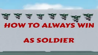 How to always win as a soldier - Attack on Titan: Freedom War [Beta] (Roblox)