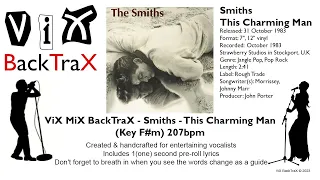 Smiths - This Charming Man (Key F#m) 207bpm (2023) Karaoke Original Master