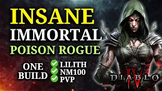 New META Immortal Rogue Build - NM100, Lilith & PvP | Diablo 4