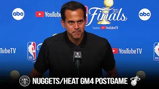 Coach Erik Spoelstra Reacts To Nuggets/Heat Game 4 | 2023 NBA Finals