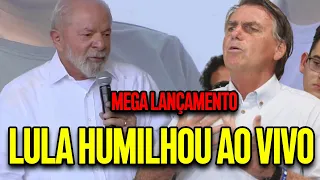 LULA FAZ MEGA-LANÇAMENTO E BOLSONARO FICA FURIOSO!!!! COMEMORAÇÃO HISTÓRICA!!