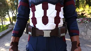 Avenger  4 Endgame Captain America costume by White sheep Leather
