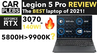 Lenovo Legion 5 Pro REVIEW | RTX 3070 140W & 5800H | the BEST laptop of 2021!