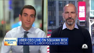 Uber is 'a completely different animal' compared to Lyft, says CEO Dara Khosrowshahi