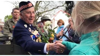 Crowds fill Apeldoorn to honour Canadian liberators