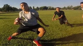 Tackle his ass! GoPro: Rugby 2v2 Part 2