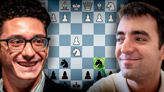 I played the Stafford Gambit vs Fabiano Caruana