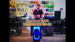 Яркая новинка с огневой подсветкой. Eltronic Fire Box 1000 Eltronic 20-18 с TWS (Eltronic 10-28) 4К