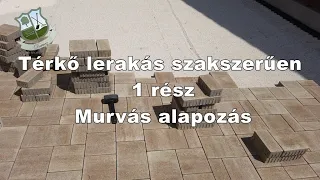 Térkő lerakás szakszerűen 1 rész - Murvás alapozás - #térkőlerakás #térkövezés #térkőlerakásházilag