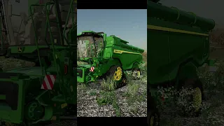 Комбайн John Deere Х9 1100.#Shorts#FarmingSimulator22