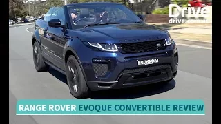 2017 Range Rover Evoque Convertible She says, He says Review | Drive.com.au