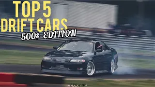 TOP 5 DRIFT CARS UNDER 500€