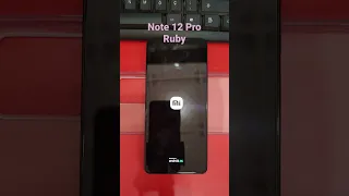 Redmi Note 12 Pro Ruby Nv data is currupted