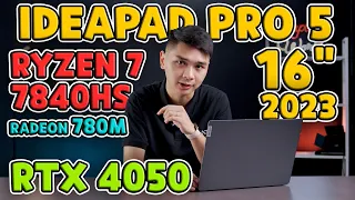 [TECH NEWS] Lenovo IdeaPad Pro 5 16" 2023 (AMD) - Ryzen 7 7840HS Mạnh Khủng khiếp | LaptopWorld