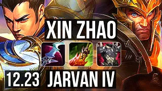 XIN ZHAO vs JARVAN IV (JNG) | 9/2/6, 300+ games | TR Grandmaster | 12.23