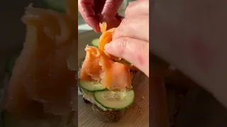How To Make Salmon Tartine with Dill Pickle Mustard