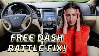 FREE Dash Rattle Fix!