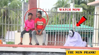 Watch Now The Nun Prank! Real Ghost Scary Prank ( Part - 4 ) By Dhamaka Furti