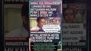 Leni Robredo-Chiz Escudero Binunyag ang Dayaan noong 2016 Election!COMELEC Kasabwat sa Dayaan