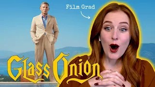 **GLASS ONION** shattered my expectations!!! | Film Grad Reaction