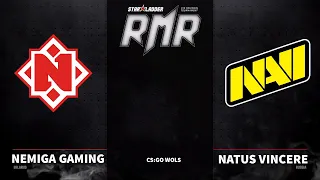 🔴  RU NAVI vs Nemiga BO3 | StarLadder CIS RMR