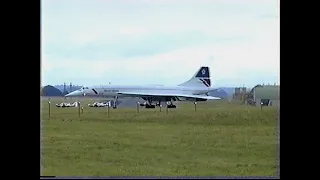 CONCORDE FLIES FROM BOSCOMBE DOWN  1998