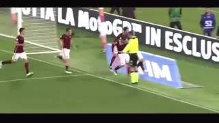 TOTTI AS ROMA (2 GOALS IN 2 MINS)  2016    One of the greatest moments in football history!
