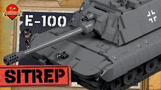 Massive E-100 Tank! Wunderwaffe Bricks Arrives!