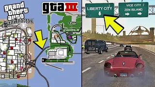 GTA SAN ANDREAS 'DAN LIBERTY CITY 'E ARABA İLE GİTMEK ! GTA 3 VE SAN ANDREAS BİRLEŞTİ !