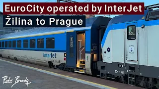 TRIP REPORT | EC 140 Ostravan | ČD InterJet | Žilina to Prague | 1st class | EuroCity train
