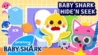 Toot toot, Hide and Seek with Shark Family | Where is the Shark Family? | Baby Shark Official