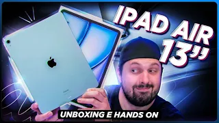 IPad Air 6 de 13’’: O AIR é o novo PRO?! (Unboxing e Hands On)