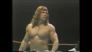 WCWA champion Kerry Von Erich vs. AWA champion Jerry Lawler. AWA, December 1988.