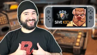 Save Koch for Nintendo Switch - FUN PANIC ROOM SIMULATION! | 8-Bit Eric