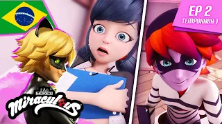 🇧🇷 MIRACULOUS | 🐞 ILUSTRADOR DO MAL 🐾 | Episódio completo ▶️ Temporada 1 Ep 2 | Português BRASIL 🇧🇷