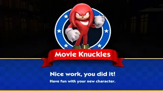 Sonic Dash Movie Event - New Update New Character *MOVIE KNUCKLES (Android,iOS)