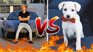 Picking Up Girls With A Ferrari VS With A Puppy EXPERIMENT!!