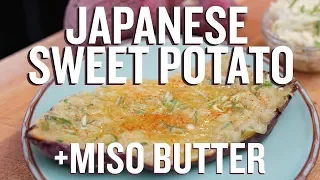 Japanese Sweet Potato Recipe with Miso Butter (Easy & Healthy)