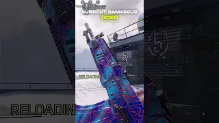 Evolution of DAMASCUS CAMO in COD MOBILE