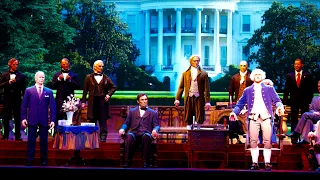 Magic Kingdom The Hall of Presidents FULL Show with Joe Biden in 4K | Walt Disney World Florida 2021