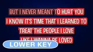 Jessie J - Nobody's Perfect | Karaoke Lower Key