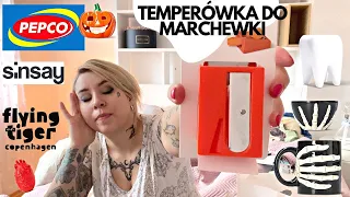 TANI HAUL ZAKUPOWY - rzeczy do domu, Halloween, Pepco, Sinsay, Flying Tiger Copenhagen - CO KUPIŁAM?