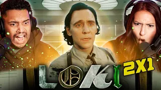 LOKI SEASON 2 EPISODE 1 REACTION - THAT WAS GLORIOUS! - First Time Watching 2x1 - Review