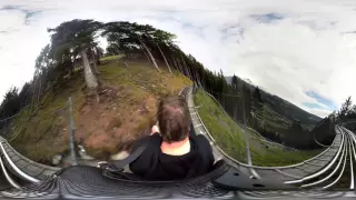 VR 360° Osttirodler Alpine Coaster am Hochstein in Lienz