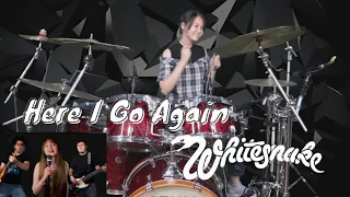 Whitesnake - Here I Go Again | cover by Kalonica Nicx, Andrei Cerbu, Daria Bahrin & Eduard Foszto