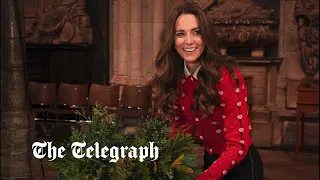 'We've been through such a bleak time': Duchess of Cambridge hosts festive carol service