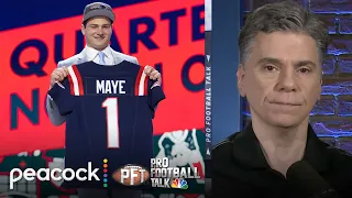 New England Patriots 'need to hit' with Drake Maye selection | Pro Football Talk | NFL on NBC