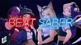 K/DA - POP/STARS ft. Madison Beer, GI DLE, Jaira Burns | Beat Saber x League of Legends